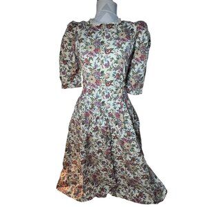 Brittany Nicole Vintage 80's Floral Dress